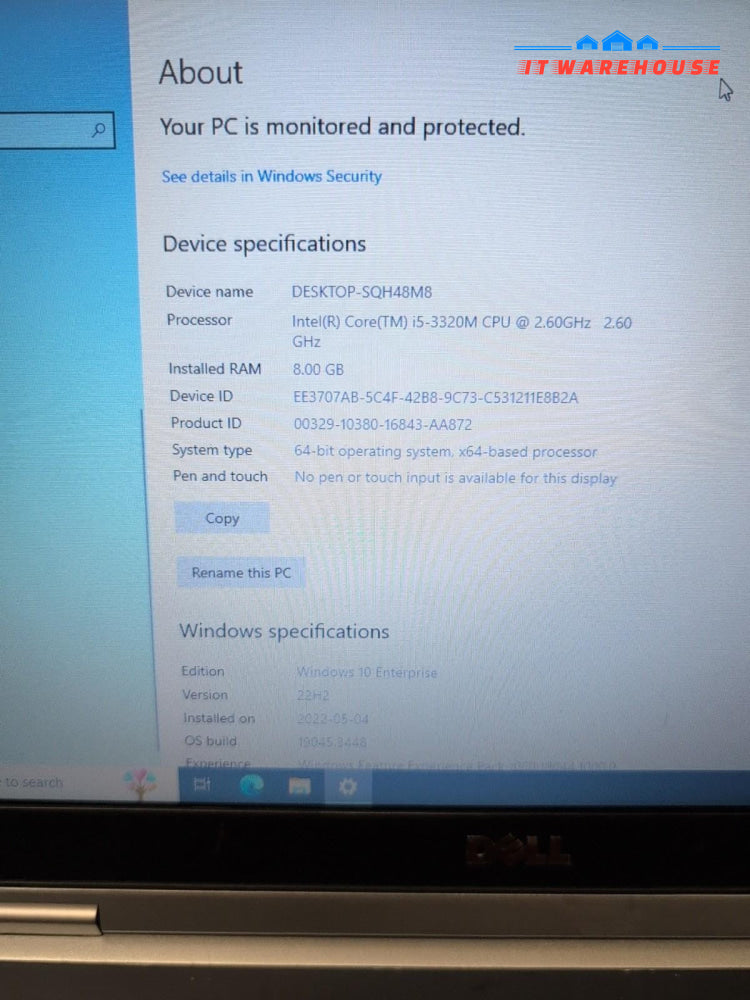 (Nice) Dell Latitude E6430 14" Laptop  i5-3320M CPU/8GB RAM/128GB SSD/Win 10 -