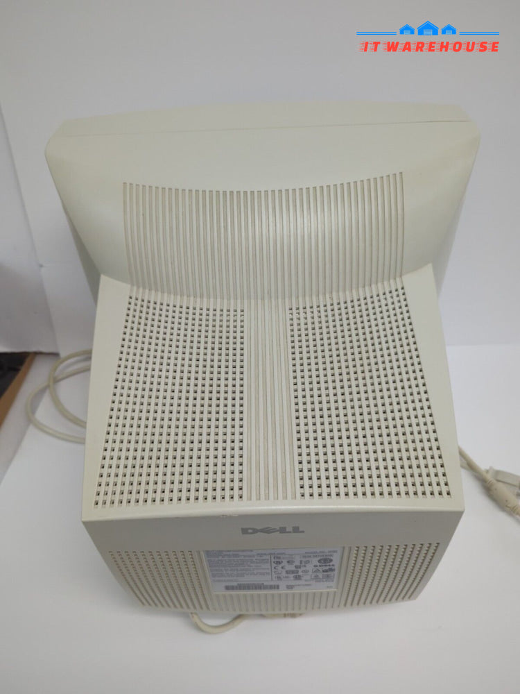 Nice Dell M780 17’’ VGA CRT Computer Monitor Retro Gaming Tested