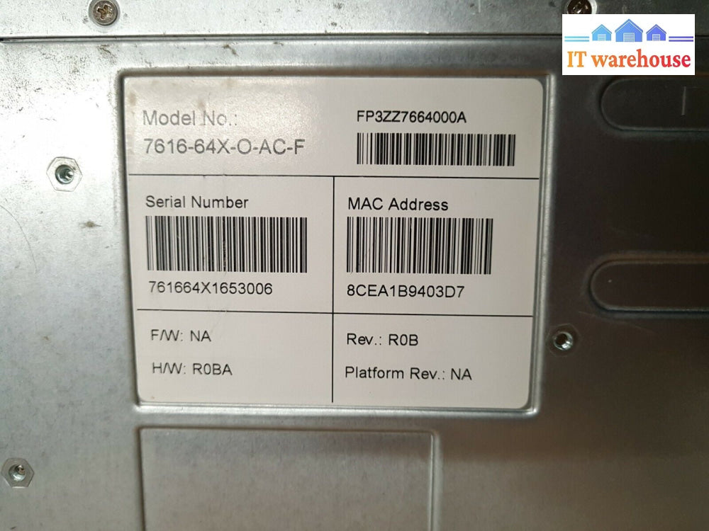 - (Nice) Edge-Core 7616-64X-O-Ac-F 64-Port 100Gbe Switch