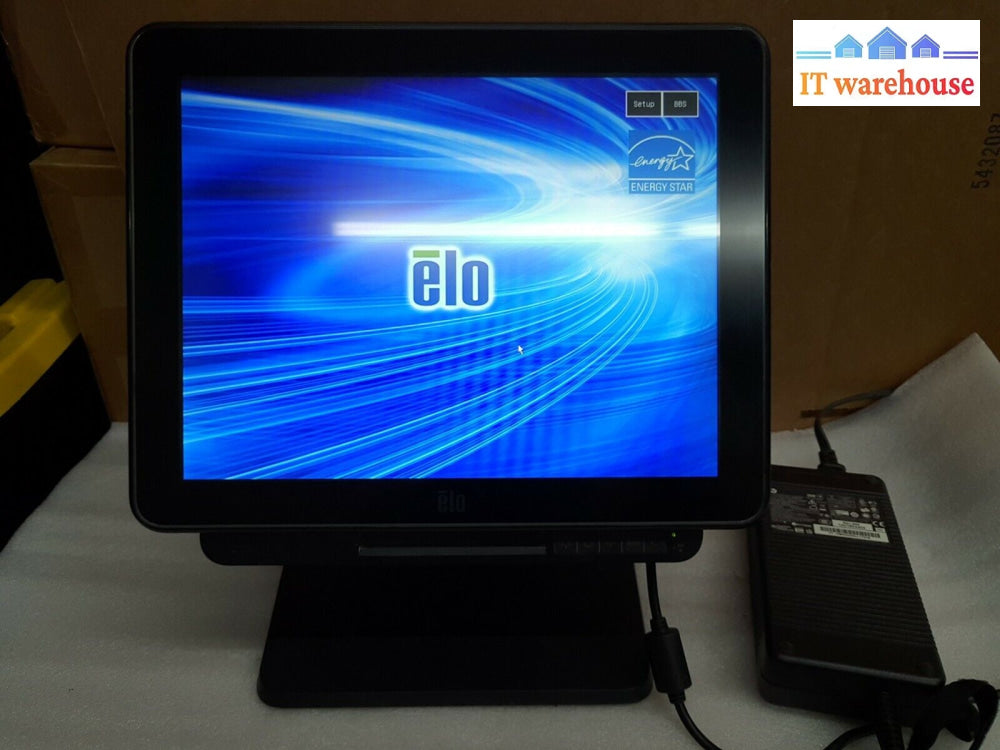 - (Nice) Elo Esy15X3 Touch Solutions W/ I3-4350T /4G Ram/Ac /Win7 Coa (No Hdd)