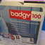 (Nice) Evolis Badgy100 Plastic Color Id Card Printer With Ribbon (95% Left) -