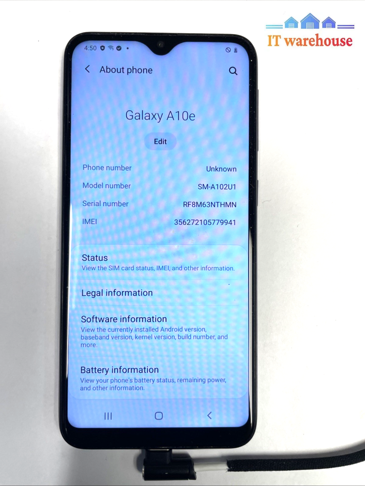 Nice Galaxy A10e (SM-A102U1) –  32GB  unlocked Smartphone  TESTED  +
