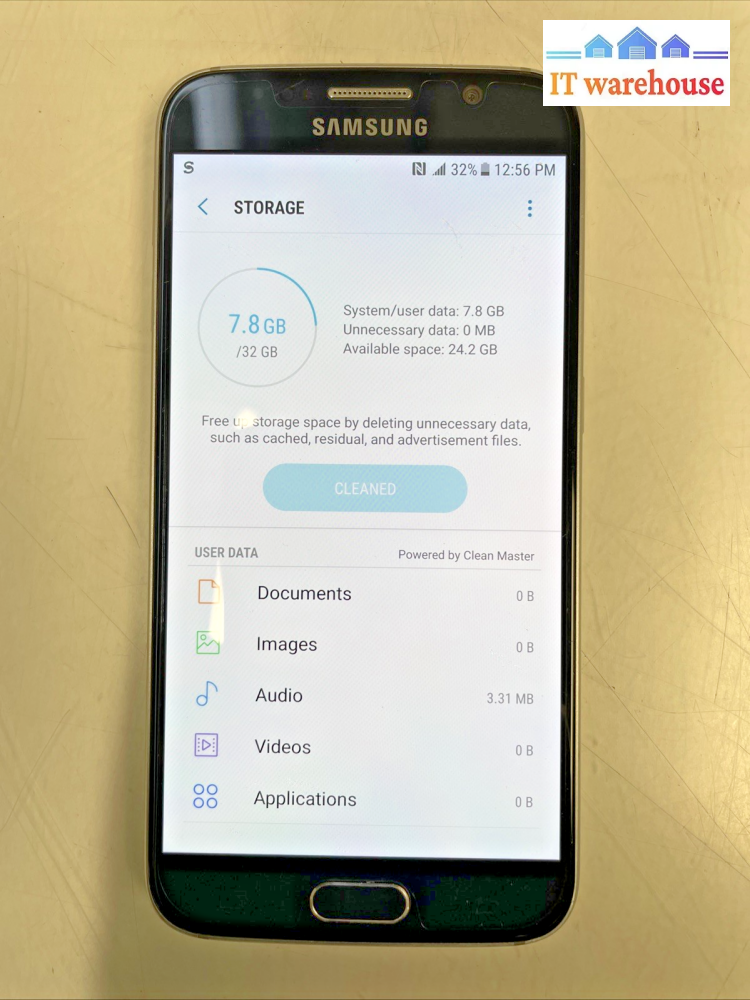 Nice GALAXY S6 SM-G920W8 32GB  Unlocked TESTED  +