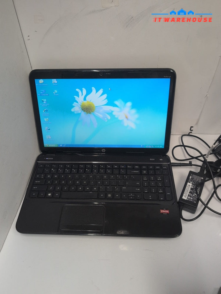 (NICE)HP PAVILION G6 15.6" Laptop - AMD A4-4400M APU/4GB RAM/500GB HDD/ Win XP -