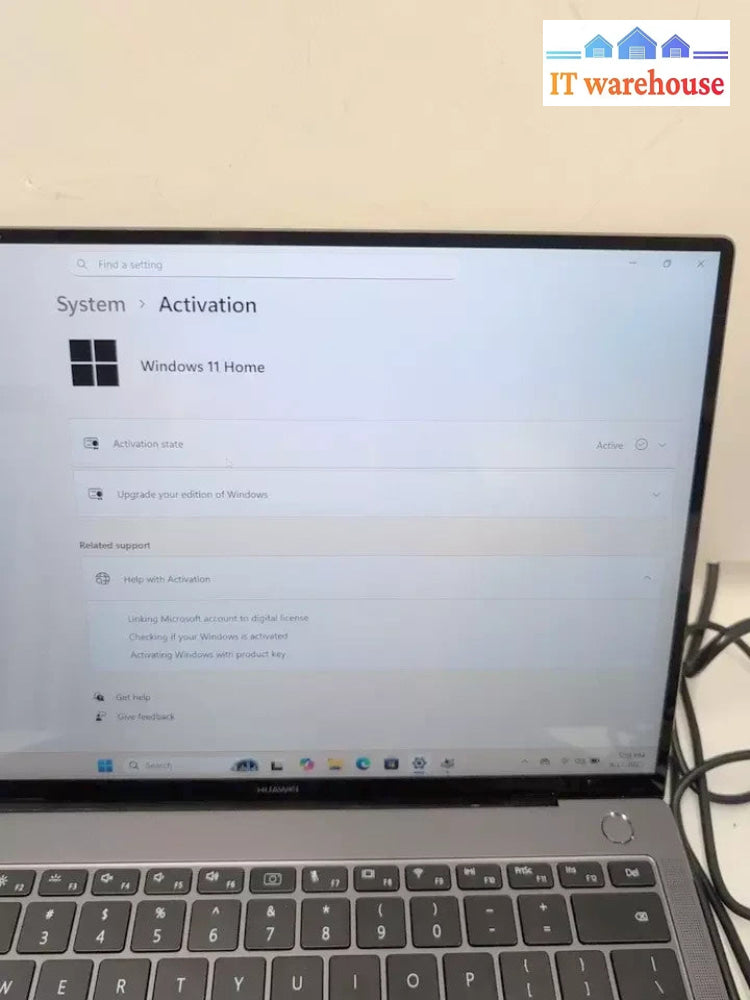 (Nice) Huawe1 MachW29 14’’ 3K Touchscreen Laptop i7-8550U 16GB Ram 500GB SSD Win11