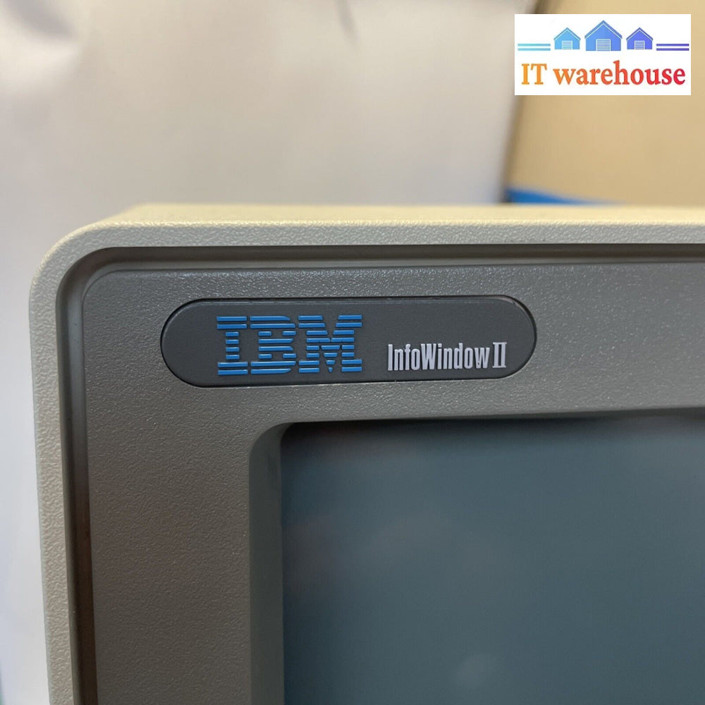 Nice ~ Ibm 3487 Infowindow Ii Display Station 1993 With P/N 1395660 Keyboard
