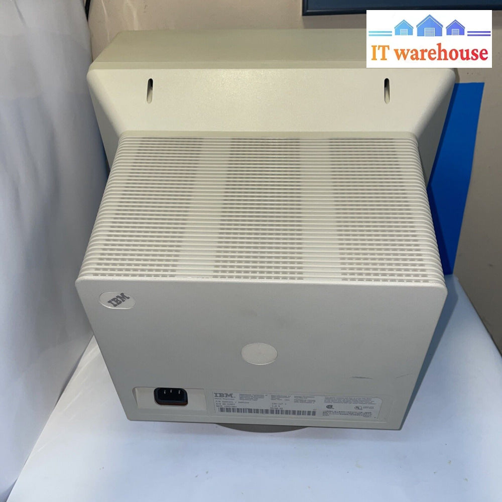 Nice ~ Ibm 3487 Infowindow Ii Display Station 1993 With P/N 1395660 Keyboard
