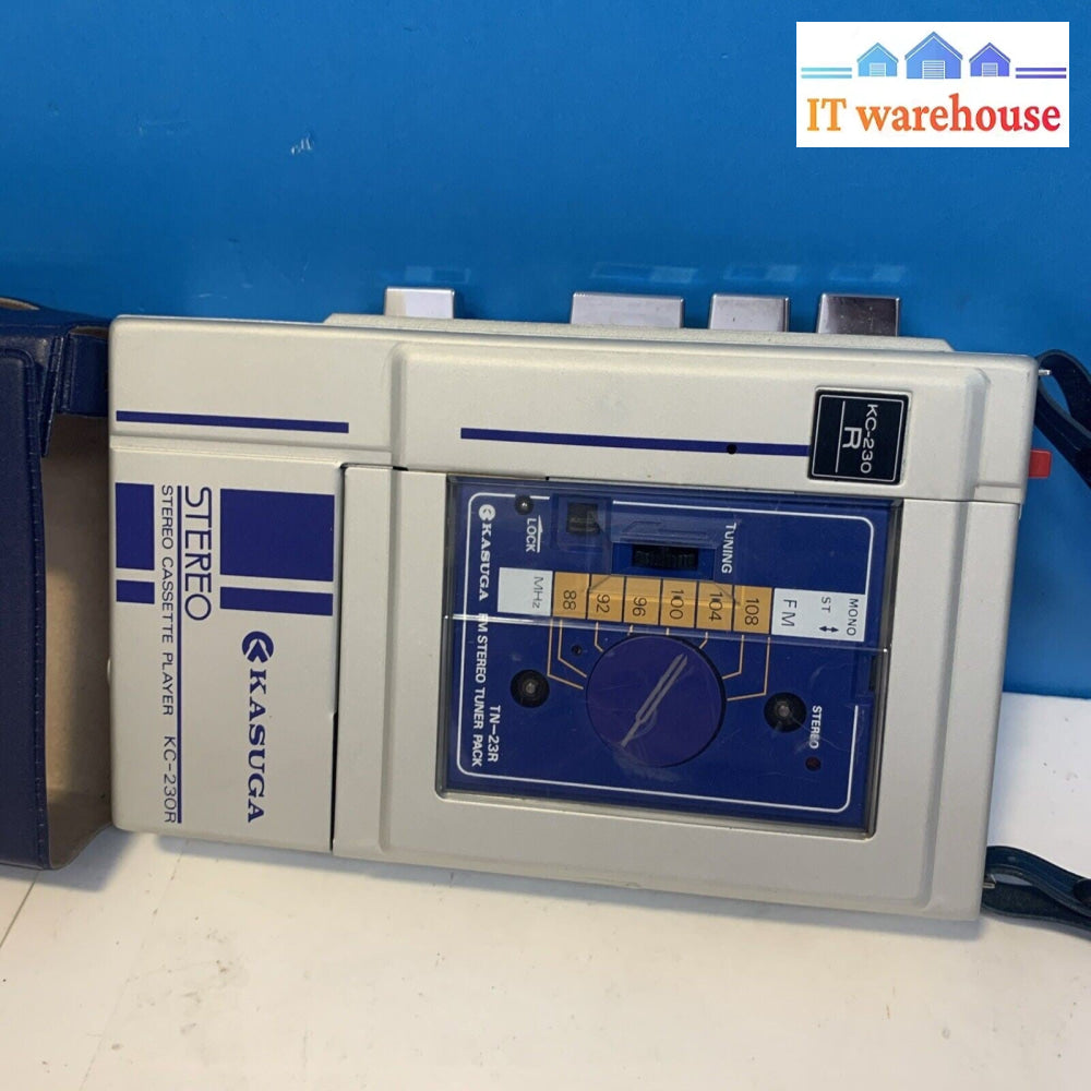 Nice ~ Kasuga KC-230 R Stereo Cassette Player