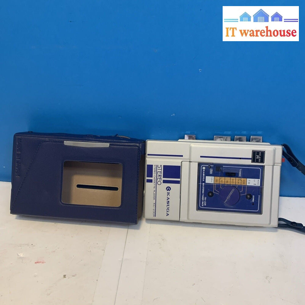 Nice ~ Kasuga KC-230 R Stereo Cassette Player