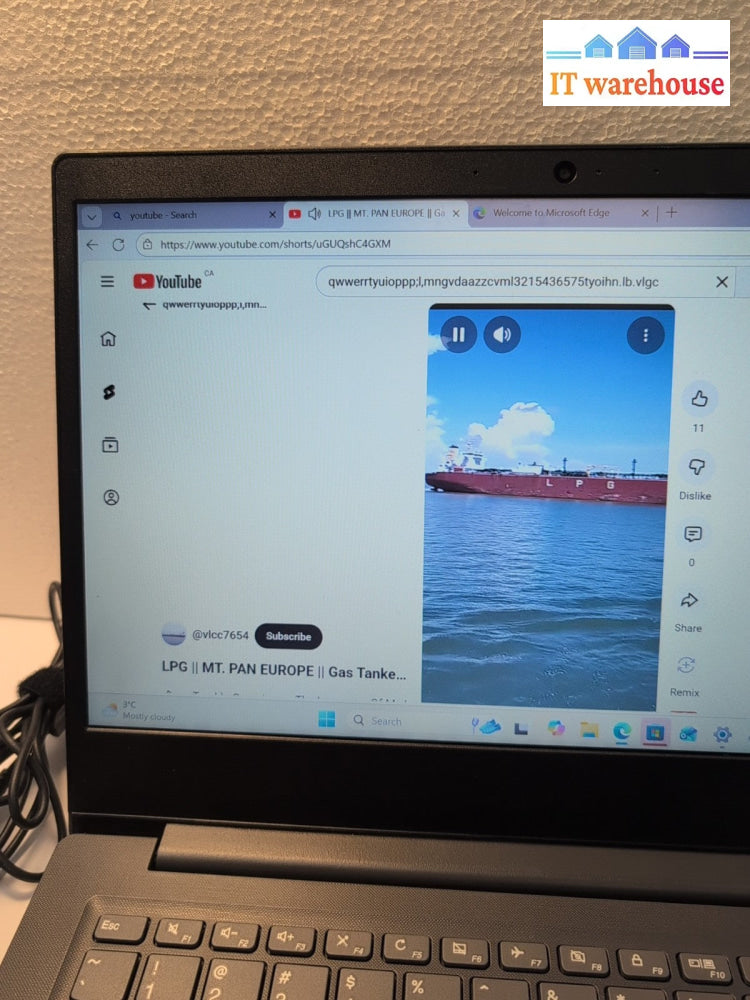 (NICE) LENOVO 82C4 14" FHD Laptop  i5-1035G1 CPU/8GB RAM/256GB SSD/Win11 /GRAY -