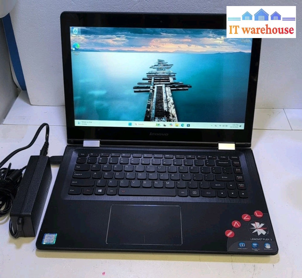 (NICE)Lenovo IdeaPad Flex 3-1480 14" Touch Laptop i5-6200U/8GB /240GB SSD/Win11-