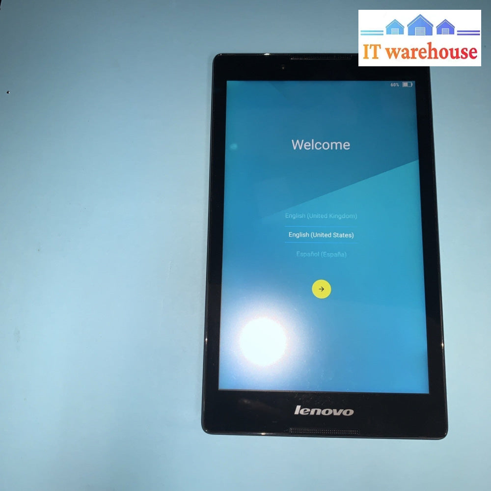 (Nice)  Lenovo Tab 2 A8-50F  WiFi 16GB 8" 5MP 1GB Ram Android Tablet
