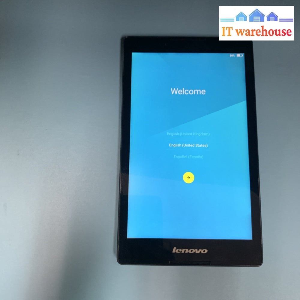 (Nice)  Lenovo Tab 2 A8-50F  WiFi 16GB 8" 5MP 1GB Ram Android Tablet