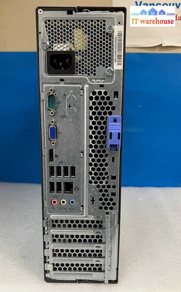 ~ (Nice) Lenovo ThinkCentre M81 SFF PC Core i3-2100 4GB RAM 500GB Windows XP Pro