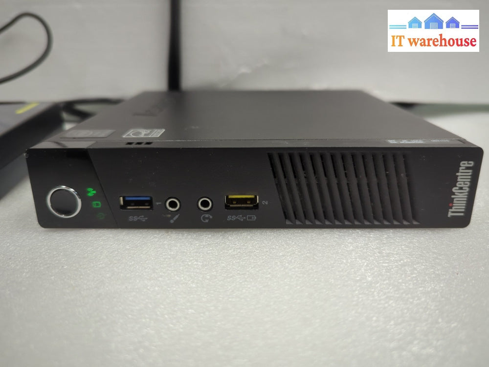 Nice Lenovo ThinkCentre M93p Tiny PC i7-4765T/ 8GB Ram/240GB SSD/ Win 10/ AC -