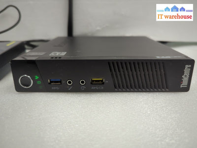 Nice Lenovo ThinkCentre M93p Tiny PC i7-4765T/ 8GB Ram/240GB SSD/ Win 10/ AC -