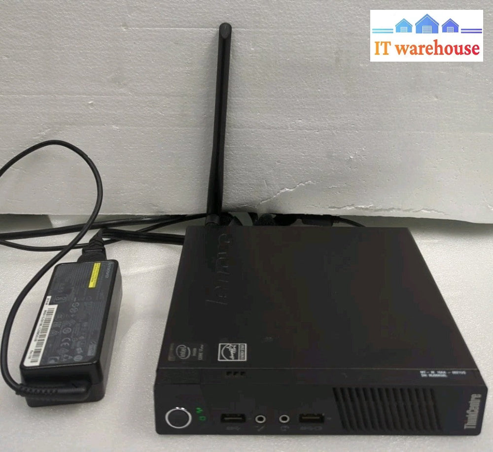 Nice Lenovo ThinkCentre M93p Tiny PC i7-4765T/ 8GB Ram/240GB SSD/ Win 10/ AC -