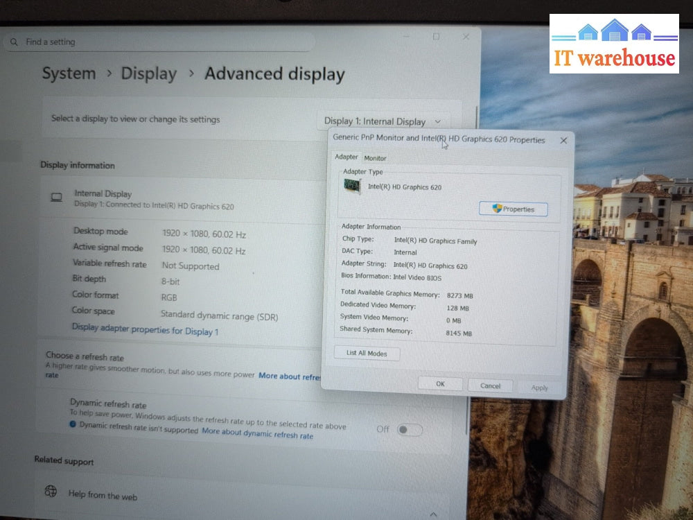 (NICE) Lenovo ThinkPad E570 15.6" Laptop i5-7500U/16GB /250GB SSD/Win 11 -