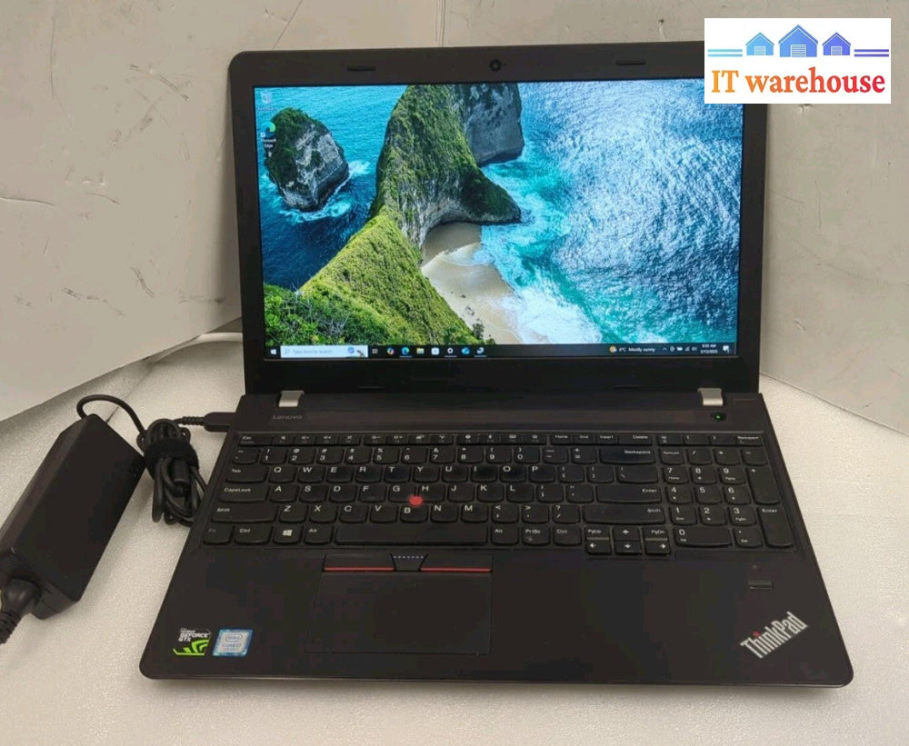 (NICE) Lenovo ThinkPad E570 15.6’’ Laptop i7-7500U/16GB /240GB SSD/GTX950M/Win10-