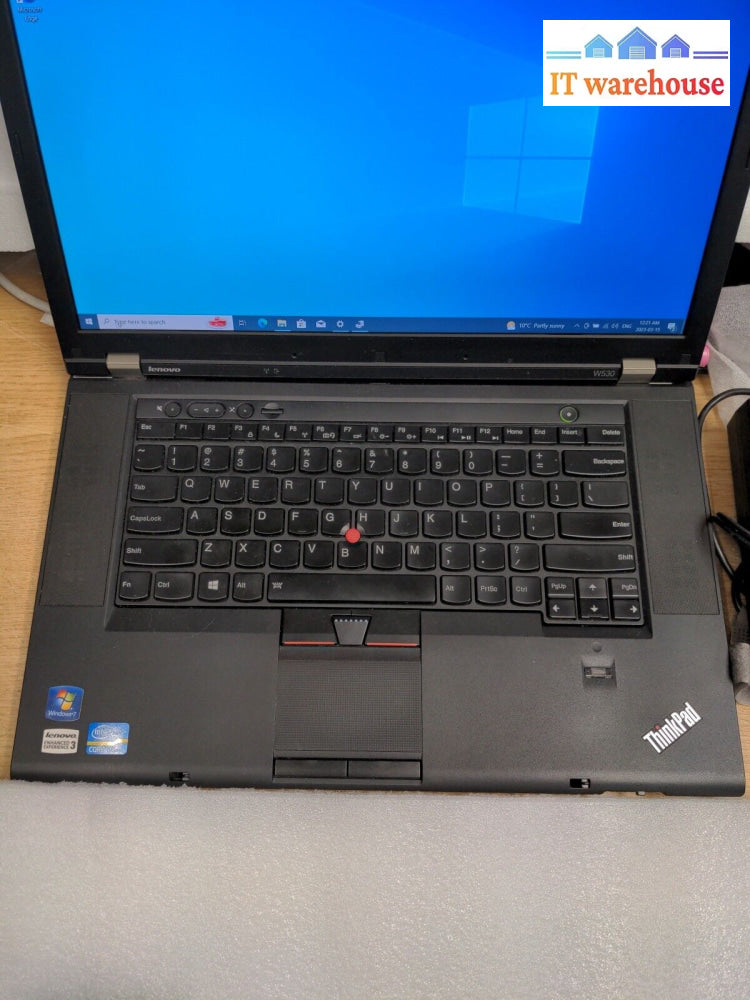 - (Nice) Lenovo W530 15.6’ Thinkpad W/ I7-3720Qm/24Gb/250Gb Ssd + 1Tb Hd/ Win 10