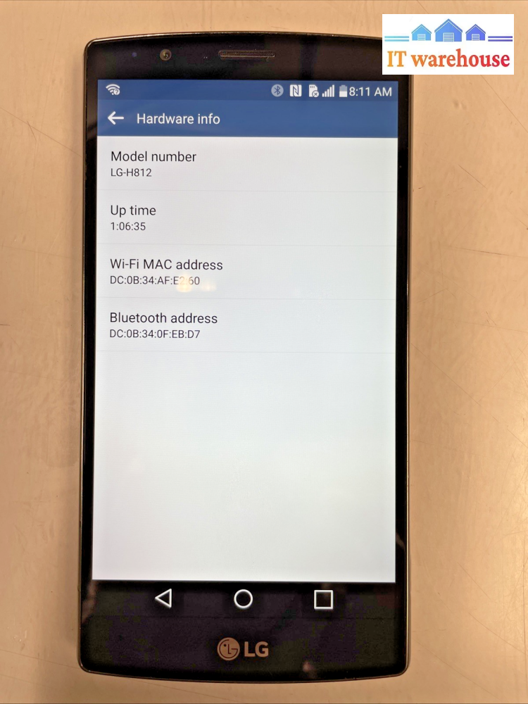 Nice LG G4 32G Unlocked SmartPhone Tested  +