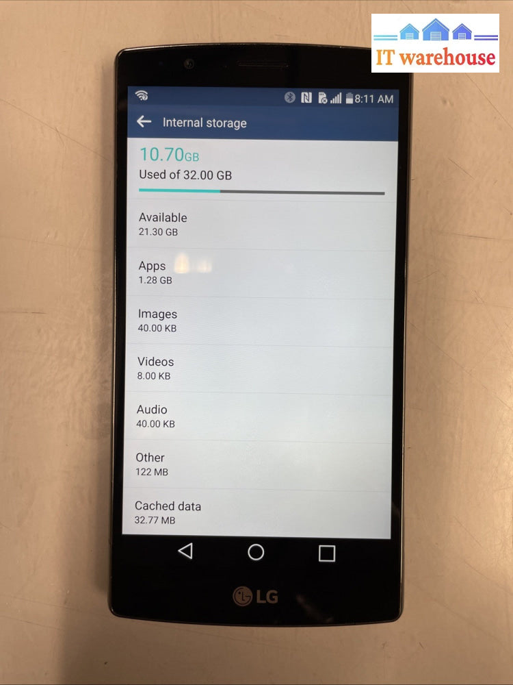 Nice LG G4 32G Unlocked SmartPhone Tested  +