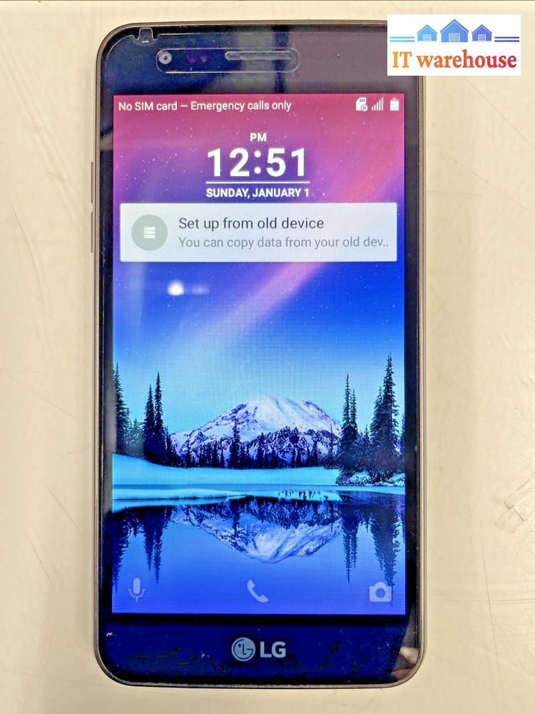 Nice LG K4 2017  8GB (Unlocked)  Smartphone Tested  +