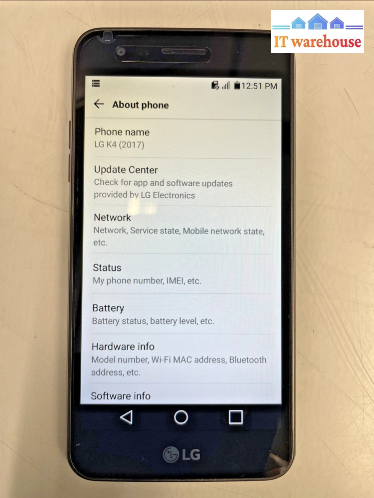 Nice LG K4 2017  8GB (Unlocked)  Smartphone Tested  +