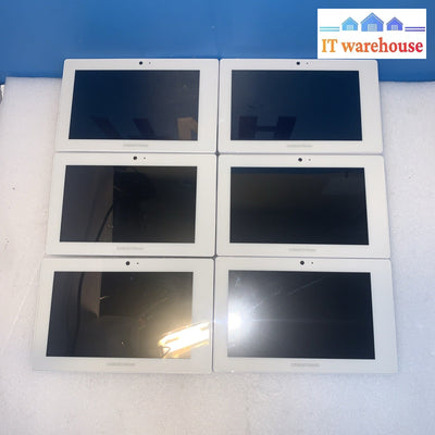 Nice ~ Lot of 6 Crestron TSW-760 7" Touch Screen unit