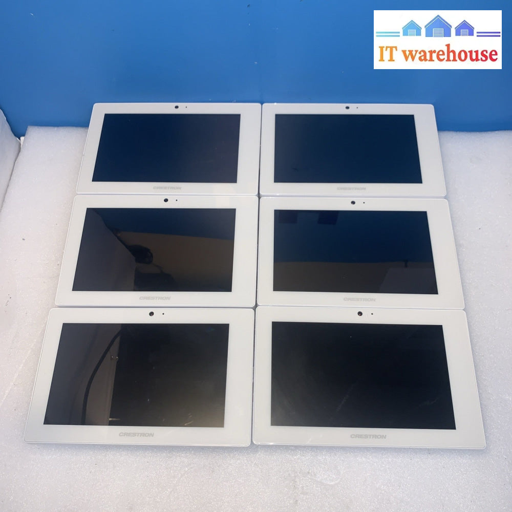 Nice ~ Lot of 6 Crestron TSW-760 7" Touch Screen unit