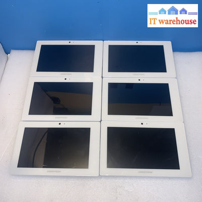 Nice ~ Lot of 6 Crestron TSW-760 7" Touch Screen unit