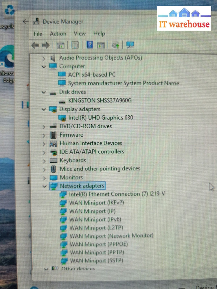 (NICE) Middle Tower Desktop i7-9700 3.00GHz CPU/ 16GB DDR4/ 960GB SSD/ Win11 -