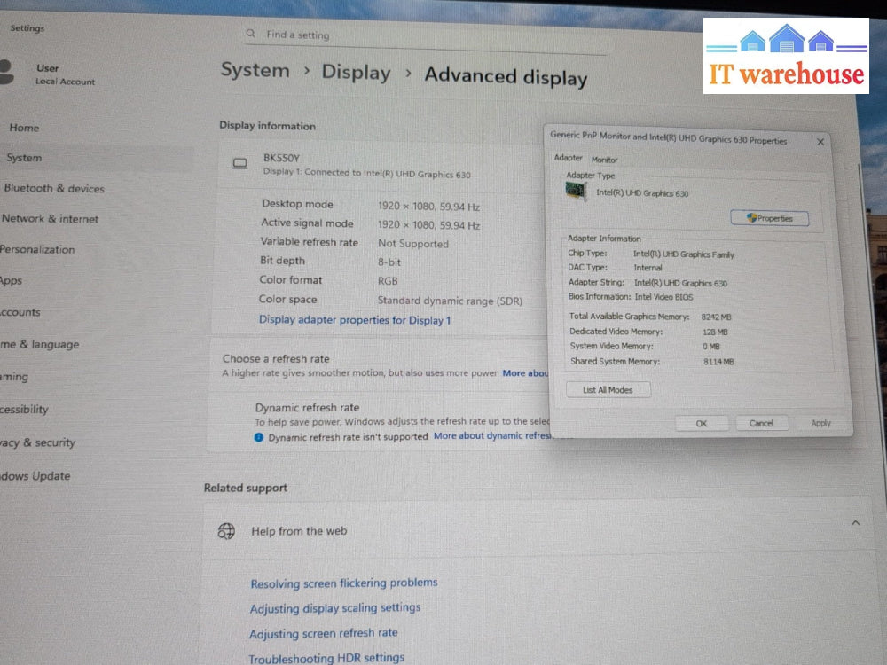 (NICE) Middle Tower Desktop i7-9700 3.00GHz CPU/ 16GB DDR4/ 960GB SSD/ Win11 -