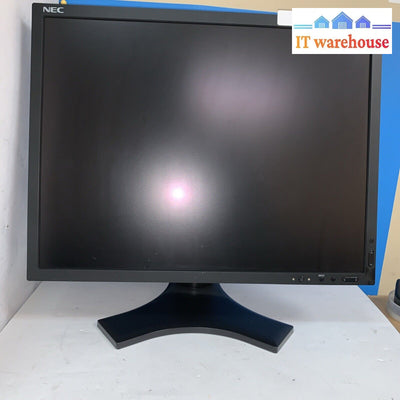 (Nice) NEC LCD2090UXI-BK-1 LCD Monitor W/Graphics Display Stand