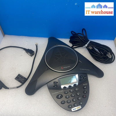 Nice ~ Polycom Soundstation Ip 6000  2201-15600-001 Voip Phone Conference Unit