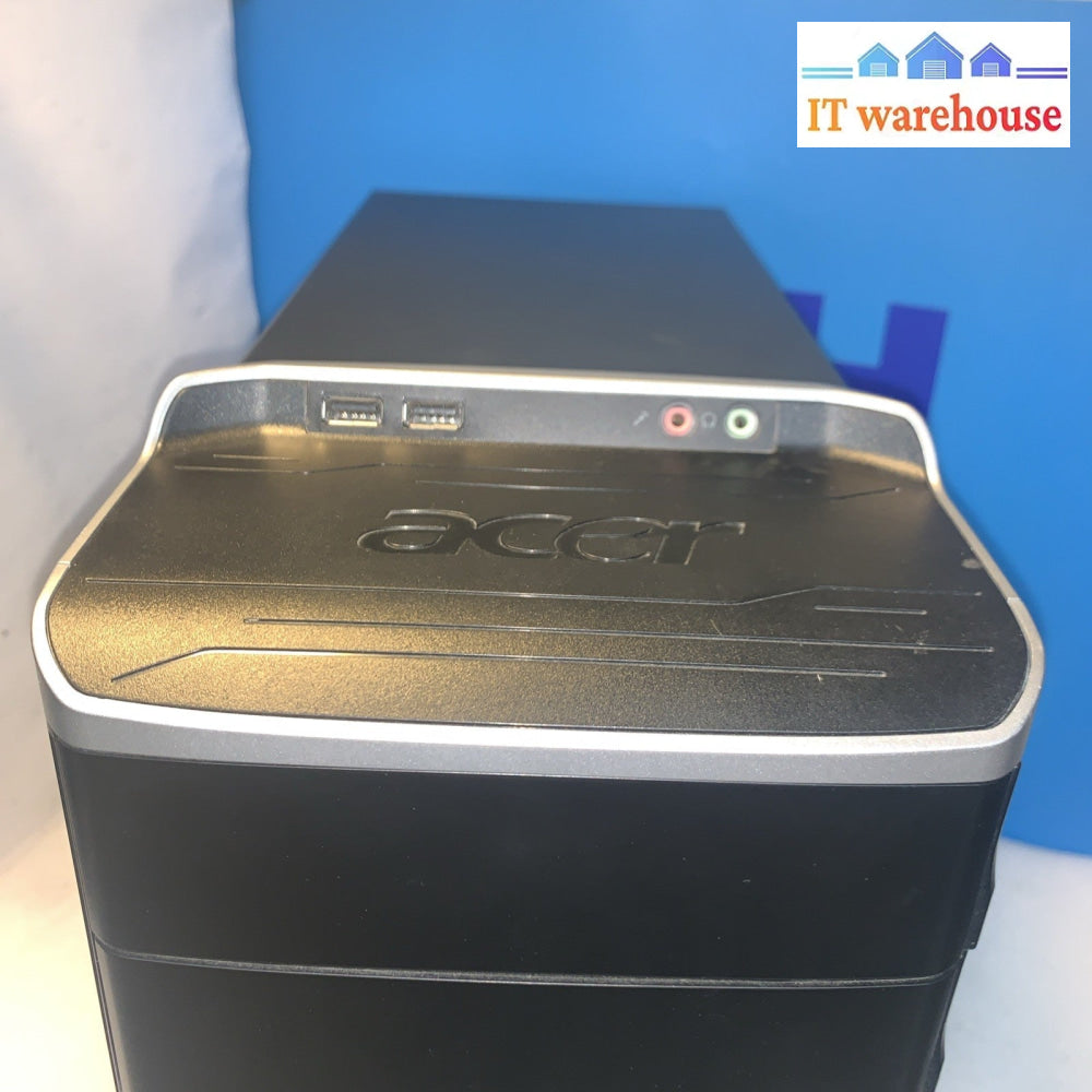 Nice & quiet ~ Acer  Q6600 3GB 500GG (new HD) DVDRW 9IN 1 card reader Windows XP