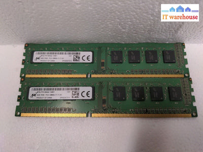 - (Nice) Random Brand pair 2x 4GB (8GB) DDR3 PC3 Non-ECC Desktop Memory Ram