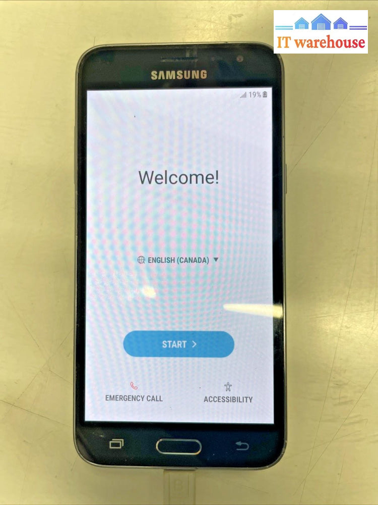 Nice Samsung Galaxy J3  16G  SM-J320W8 (Unlocked) Smartphone Tested  +