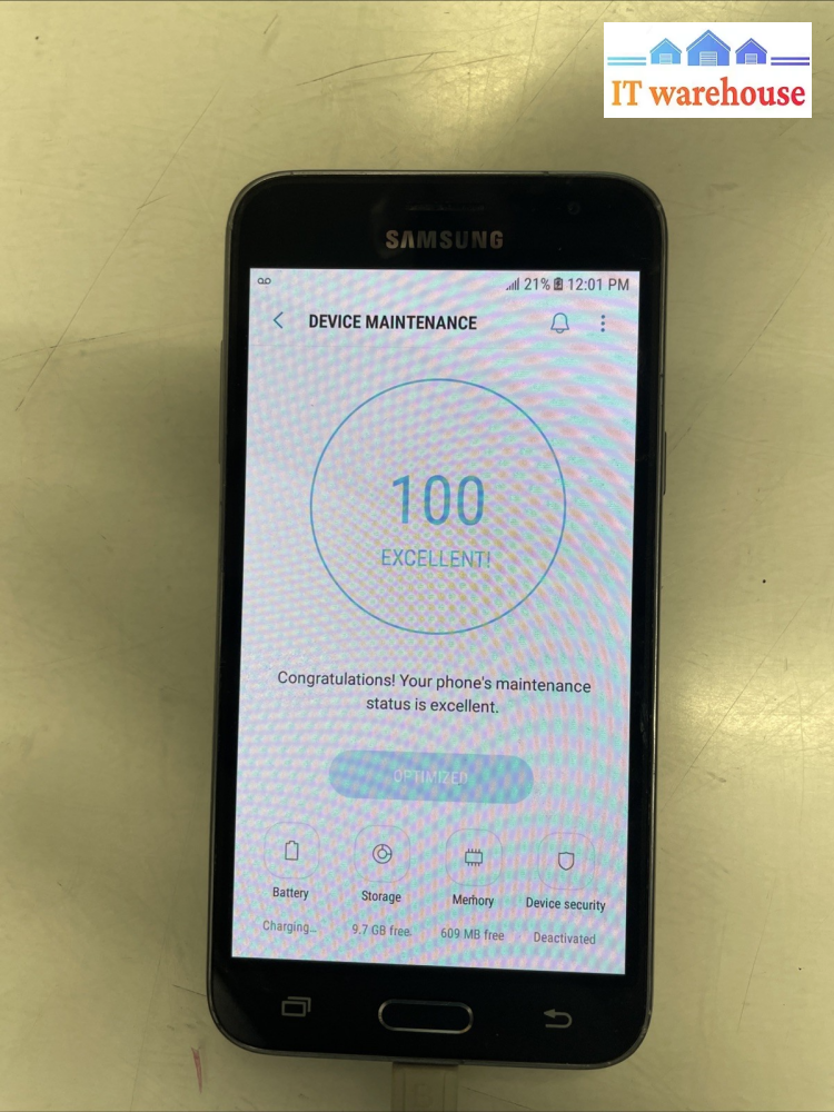 Nice Samsung Galaxy J3  16G  SM-J320W8 (Unlocked) Smartphone Tested  +