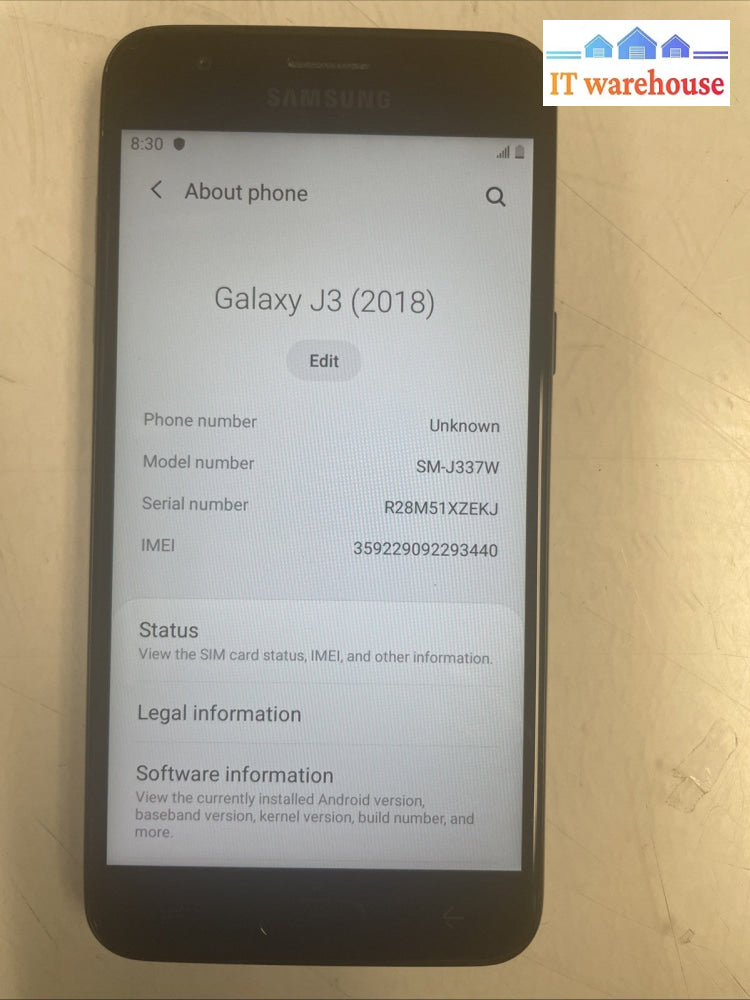 Nice Samsung Galaxy J3 SM-J337W 16G Unlocked Tested  +