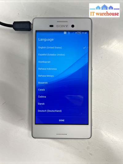 Nice Smartphone Xperia E2306 16G Unlocked TESTED  +