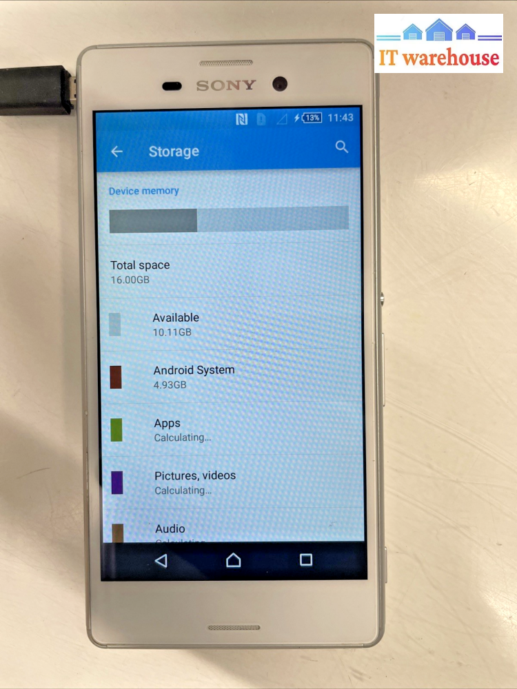 Nice Smartphone Xperia E2306 16G Unlocked TESTED  +