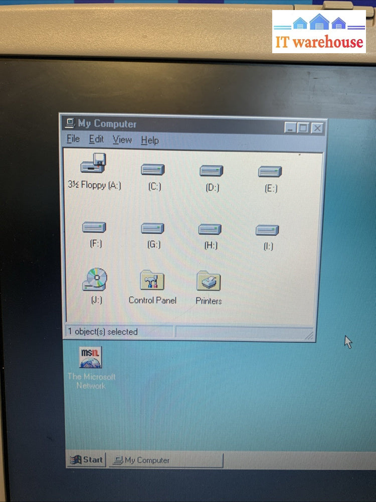 Nice~ Toshiba Satellite 330CDT/4.0 Pentium 64MB 10G Windows 95 (working battery)