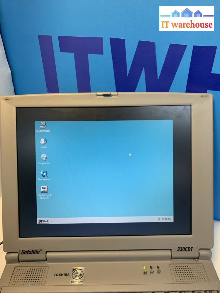 Nice~ Toshiba Satellite 330CDT/4.0 Pentium 64MB 10G Windows 95 (working battery)