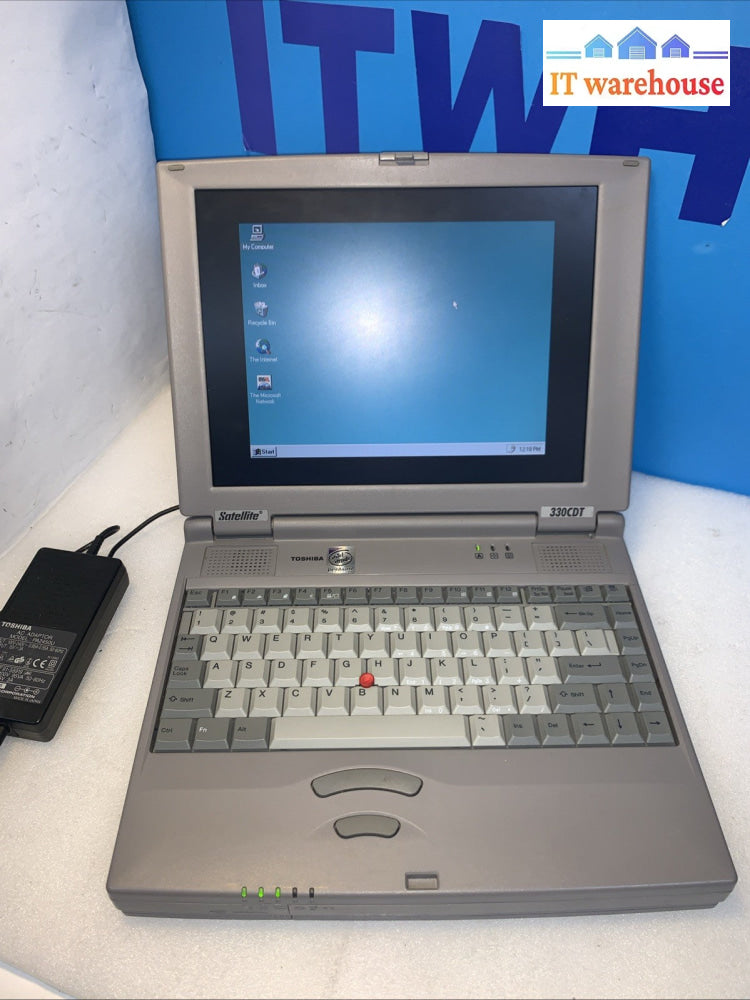Nice~ Toshiba Satellite 330CDT/4.0 Pentium 64MB 10G Windows 95 (working battery)