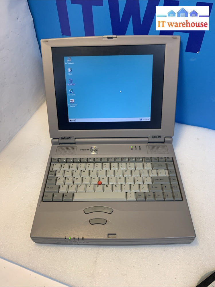 Nice~ Toshiba Satellite 330CDT/4.0 Pentium 64MB 10G Windows 95 (working battery)