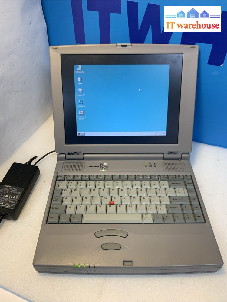 Nice~ Toshiba Satellite 330CDT/4.0 Pentium 64MB 10G Windows 95 (working battery)
