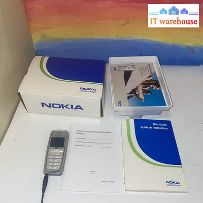 . (Nice) Vintage Nokia 2125i Silver Cell Phone (carrier:Bell)