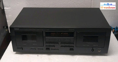 (NICE) Yamaha KX-W392 Dual Deck Double Cassette Player & Recorder -