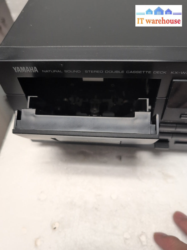 (NICE) Yamaha KX-W392 Dual Deck Double Cassette Player & Recorder -